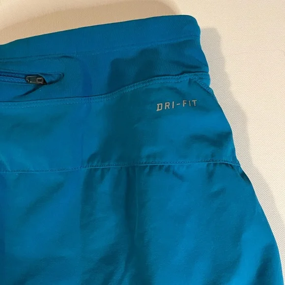 Nike Dri-Fit Skort Blue Sports Skirt with Drawstring - Picture 12 of 14